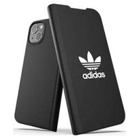 15 iphone telefonas baltas - Adidas "OR Booklet Case BASICU iPhone 13" Black White - 1 nuotrauka