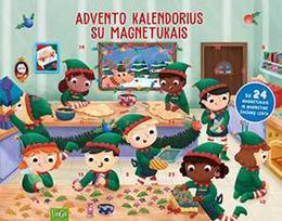 kalendorius - Advento Kalendorius su magnetukais - 1 nuotrauka