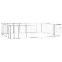 Lauko voljeras šunims, galvanizuotas plienas, 50,82m²
