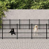 Lauko voljeras &scaron;unims, plienas, 30,11m&sup2;