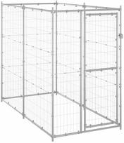 Lauko voljeras šunims, 110x220x180cm, galvanizuotas plienas