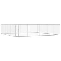 Lauko voljeras šunims, 760x760x185cm, galvanizuotas plienas