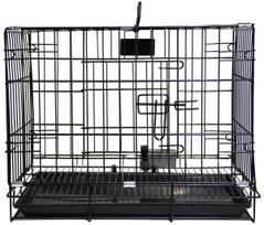 Newair Narvas metalinis gyvūnui transportuoti 91x56x67 cm juodos sp.