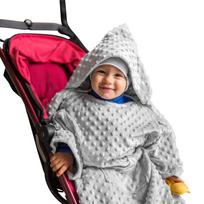 vaikiska pledas - Vaikiškas pledas su rankovėmis Baby Wrapi, 72x111 cm - 1 nuotrauka