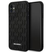 iphone xr deklai - Karl Lagerfeld "3D Monogram iPhone 11/ Xr" Black - 1 nuotrauka