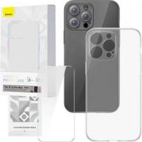 Baseus "Case and Tempered Glass Set Apple iPhone 12 Pro Max" Transparent