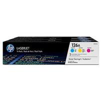 Toneris HP 126A Tri-pack CYM | Color LaserJet Pro CP1025
