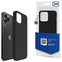 3MK "Silicone Case Apple iPhone 12 / 12 Pro" Black