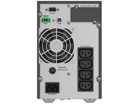 ups 900 w - Power Walker UPS On-Line 1000VA, 4x IEC, USB/RS-232, Tower, EPO, LCD - 2 nuotrauka