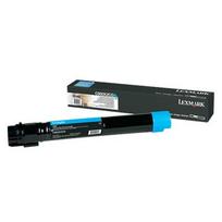 Toneris Lexmark cyan | 22 000 pgs| C950