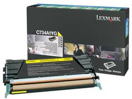 Toneris Lexmark yellow | return | 6000pgs | C734/C736/X734/X736/X738