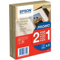 fotopopieriaus epson - Popierius Epson Premium Glossy Photo | promo 2 w 1! | 255g | 10x15 | 80lap - 2 nuotrauka
