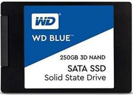wd blue ssd 3d nand - WD Blue SSD 2.5'' 250GB SATA/600, 550/525 MB/s, 7mm, 3D NAND - 1 nuotrauka