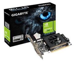 geforce gt 710 - Gigabyte GeForce GT 710, 2GB DDR3 (64 Bit), HDMI, DVI, D-Sub - 7 nuotrauka
