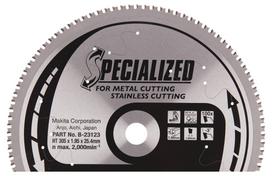 pjovimo diskas 305 - MAKITA Inox 305x25,4x1,95mm 100T -5° - 2 nuotrauka