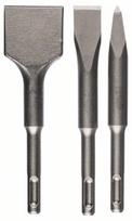 chisele - 3 kaltų rinkinys Bosch; SDS-plus - 1 nuotrauka
