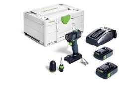  Festool TXS 18 C 3,0-Plus 18 V; 2x3,0 Ah akum.