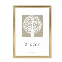 auksas - Savex Nuotraukų rėmelis, plastikinis, A4, 21x29,7 cm, aukso sp. sendintas - 2 nuotrauka