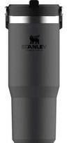 Stanley The IceFlow Flip Straw Tumbler, 0.89 l, tamsiai pilka
