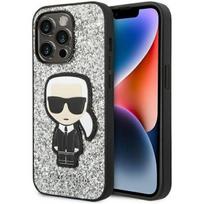 iphone 7 deklas - Karl Lagerfeld "KLHCP14XGFKPG Hardcase Glitter Flakes Ikonik iPhone 14 Pro Max" - 1 nuotrauka