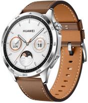 huawei watch gt 4 dirzelis - Huawei Watch GT4 Classic Edition(46 mm), Nerūdijančio plieno korpusas su rudos spalvos odiniu dirželiu - 3 nuotrauka