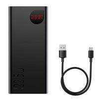 power bank baseus - Baseus Adaman, 40000mAh 22,5W (Juodas) - 4 nuotrauka
