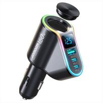 joyroom usb c - Joyroom 4in1 USB-A QC3.0 / 2xUSB-C PD 150W (JR-CL21) - 2 nuotrauka