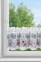 dienine uzuolaida balta - Eurofirany FIR/DORA/B+RÓŻ 30X150 Dieninės užuolaidos - 1 nuotrauka