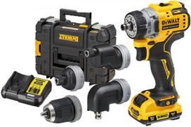 suktuvas dewalt 12 -  DeWalt DCD703L2T rinkinys, 12 V, 2 x 3,0 Ah + lagaminas - 2 nuotrauka