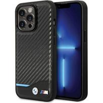 BMW "Leather Carbon iPhone 13/ 13 Pro" Black