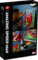 lego spider man - LEGO Art Nepaprastas Žmogus voras 31209 - 3 nuotrauka