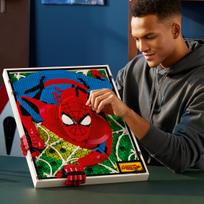 lego spider man - LEGO Art Nepaprastas Žmogus voras 31209 - 5 nuotrauka