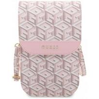 rankine telefonui - Guess "PU G Cube Phone Bag" Pink - 1 nuotrauka