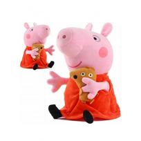 Pliušinis žaislas su garsais Peppa Pig, 30 cm