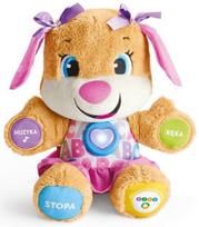 pliusiniai zaislai - Fisher Price mažosios sesutės šuniuko mokymosi lygiai (FPP63) - 1 nuotrauka
