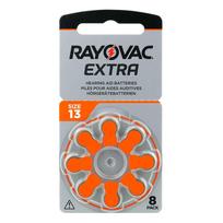 rayovac extra 13 - Rayovac Extra elementai klausos aparatams PR48 13, 8 vnt. - 1 nuotrauka