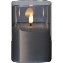 dekoratyvines zvakes - Dekoratyvinė LED žvakė Star Trading Flamme, juoda, 9 x 12,5 cm - 2 nuotrauka