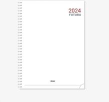darbo kalendorius timer - Timer Vidaus blokas kalendoriui FUTURA Spirex 2024, A4 - 1 nuotrauka