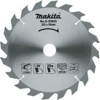 D-03327 T.C.T. pjūklas 165X2X20mm 20° T10 Makita