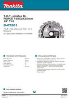 makita pjuklo diskas 165 - Diskinis medienos pjūklas Makita, 16,5 cm - 4 nuotrauka