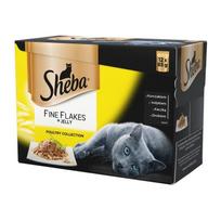 sheba - SHEBA želė paukštienos skonio subtilumas  (vištiena, kalakutiena, antiena ir paukštiena) 12x85g - 1 nuotrauka