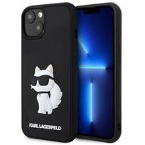 Karl Lagerfeld "Rubber Choupette 3D iPhone 14 Plus" Black