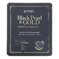 hidrogelis - Petitfee Black Pearl & Gold Hydrogel Mask drėkinanti hidrogelio kaukė 32g - 2 nuotrauka