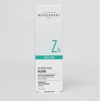 novexpert - NOVEXPERT valomasis veido losjonas  TRIO-ZINC, 30 ml - 3 nuotrauka