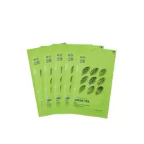 veido kauke zalia - Holika Holika Pure Essence Mask Sheet Green Tea veido kaukė, 20ml - 2 nuotrauka