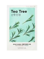 missha mask - Lakštinė veido kaukė su arbatmedžio ekstraktu MISSHA Airy Fit Sheet Mask (Tea Tree), 19g - 3 nuotrauka