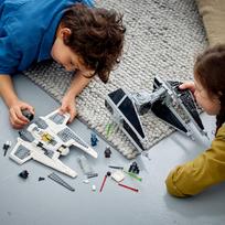 star wars zaislai - LEGO Star Wars Mandaloriečių Fang Fighter prieš TIE Interceptor 75348 - 6 nuotrauka