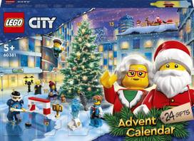 lego kalendorius - LEGO City Advento kalendorius 2023 m. 60381 - 1 nuotrauka