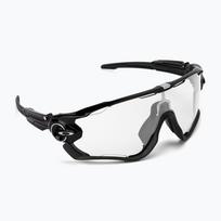 oakley jawbreaker - Oakley Jawbreaker poliruoti juodi/skaidrūs iki juodos spalvos fotochrominiai dviratininkų akiniai 0OO9290 - 1 nuotrauka