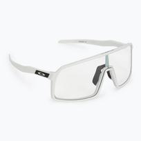 Oakley Sutro matinės baltos/skaidrios iki juodos spalvos fotochrominiai dviratininkų akiniai 0OO9406